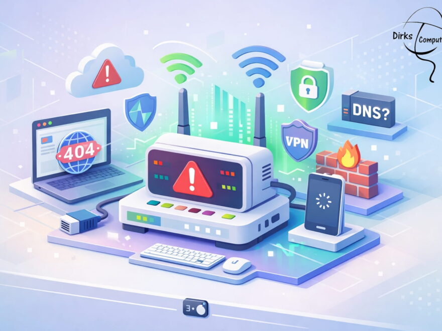 Internet verbunden aber keine Webseite lädt – typische Ursachen für kein Internetzugriff verständlich erklärt