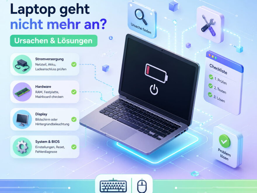 Laptop startet nicht mehr – Ursachen und Lösungen einfach erklärt