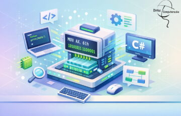 Maschinencode einfach erklärt: Visualisierung von Code, Compiler und Programmiersprachen