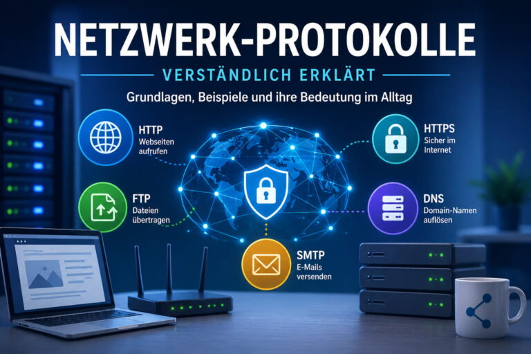 Netzwerk-Protokolle einfach erklärt mit Übersicht zu TCP IP UDP und wichtigen Internet-Protokollen