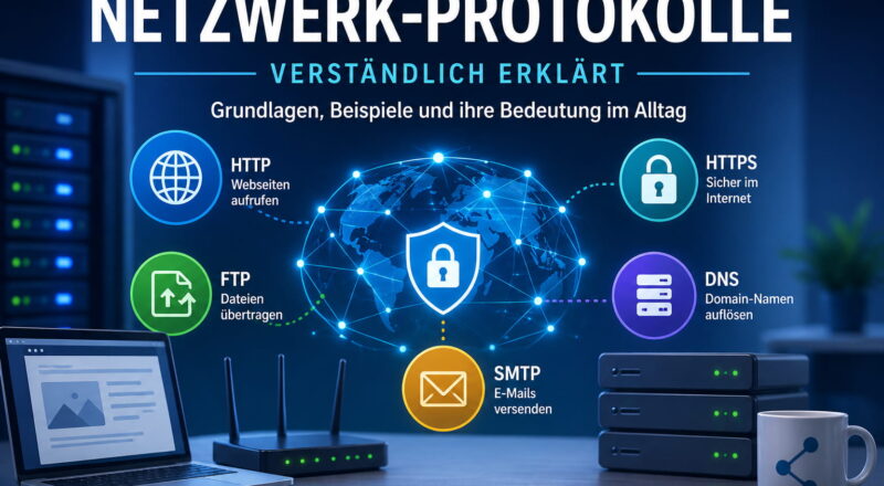 Netzwerk-Protokolle einfach erklärt mit Übersicht zu TCP IP UDP und wichtigen Internet-Protokollen