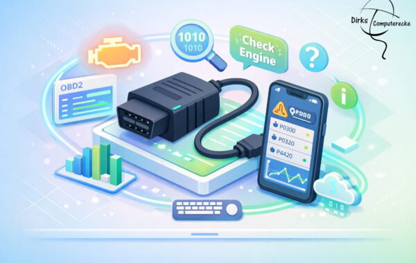 OBD2 Fehlercodes auslesen mit Diagnosegerät und Smartphone einfach erklärt