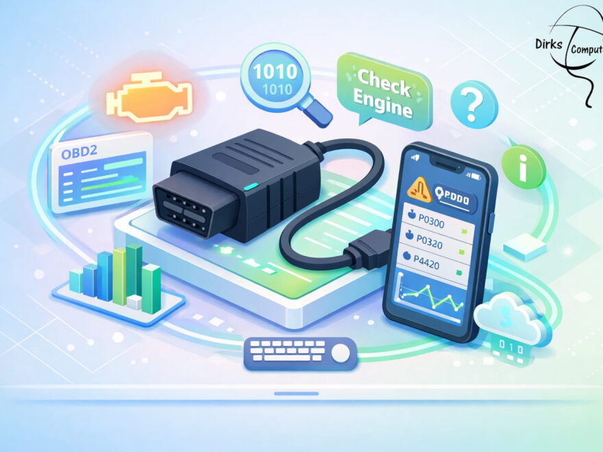 OBD2 Fehlercodes auslesen mit Diagnosegerät und Smartphone einfach erklärt