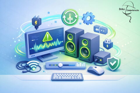 PC Lautsprecher brummen durch Störungen bei Verkabelung und Stromversorgung