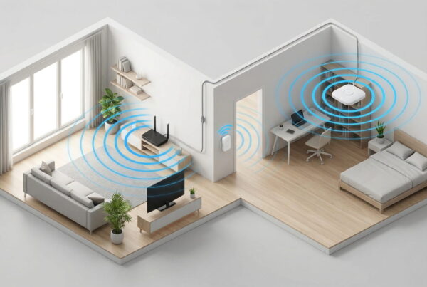 Unterschied zwischen Router Repeater und Access Point im WLAN mit Signalverteilung