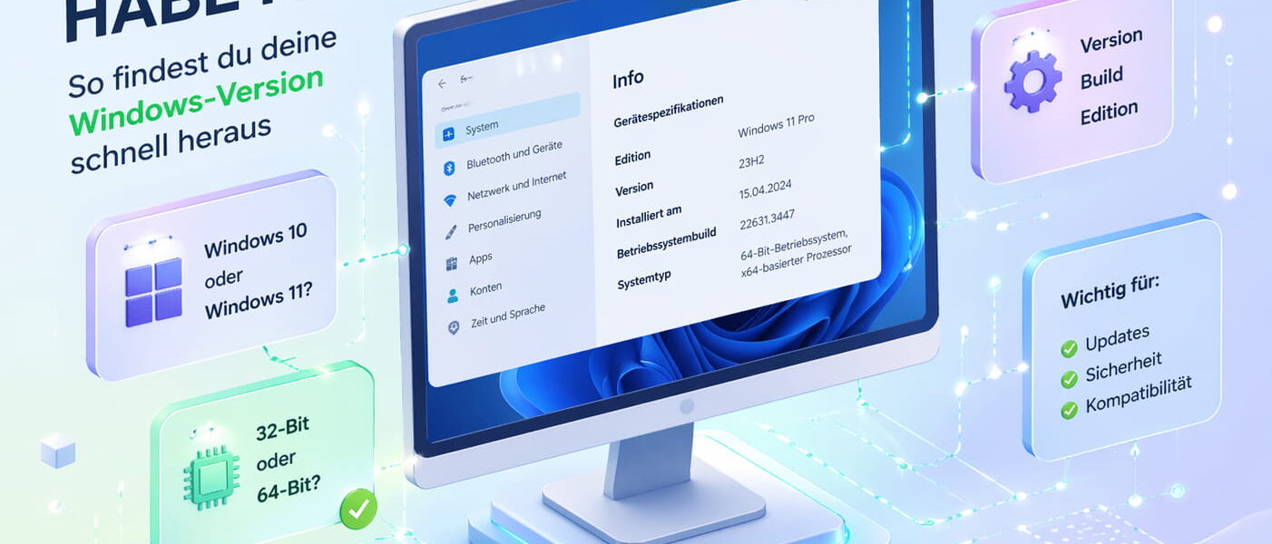 Welches Windows habe ich – Windows-Version schnell herausfinden über Einstellungen und Systeminformationen