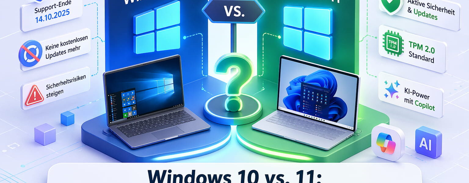 Windows 10 vs Windows 11 Vergleich mit wichtigsten Unterschieden und Upgrade-Entscheidung 2026