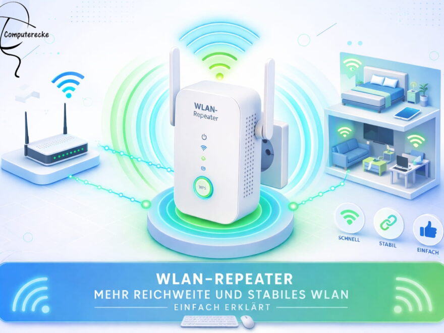 WLAN-Repeater verbessert die Reichweite und sorgt für stabiles WLAN in mehreren Räumen