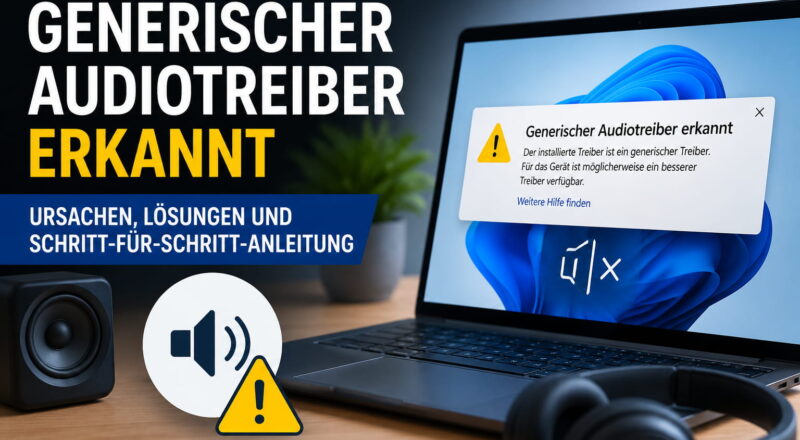generischer audiotreiber Generischer Audiotreiber erkannt – Ursachen und Lösungen unter Windows