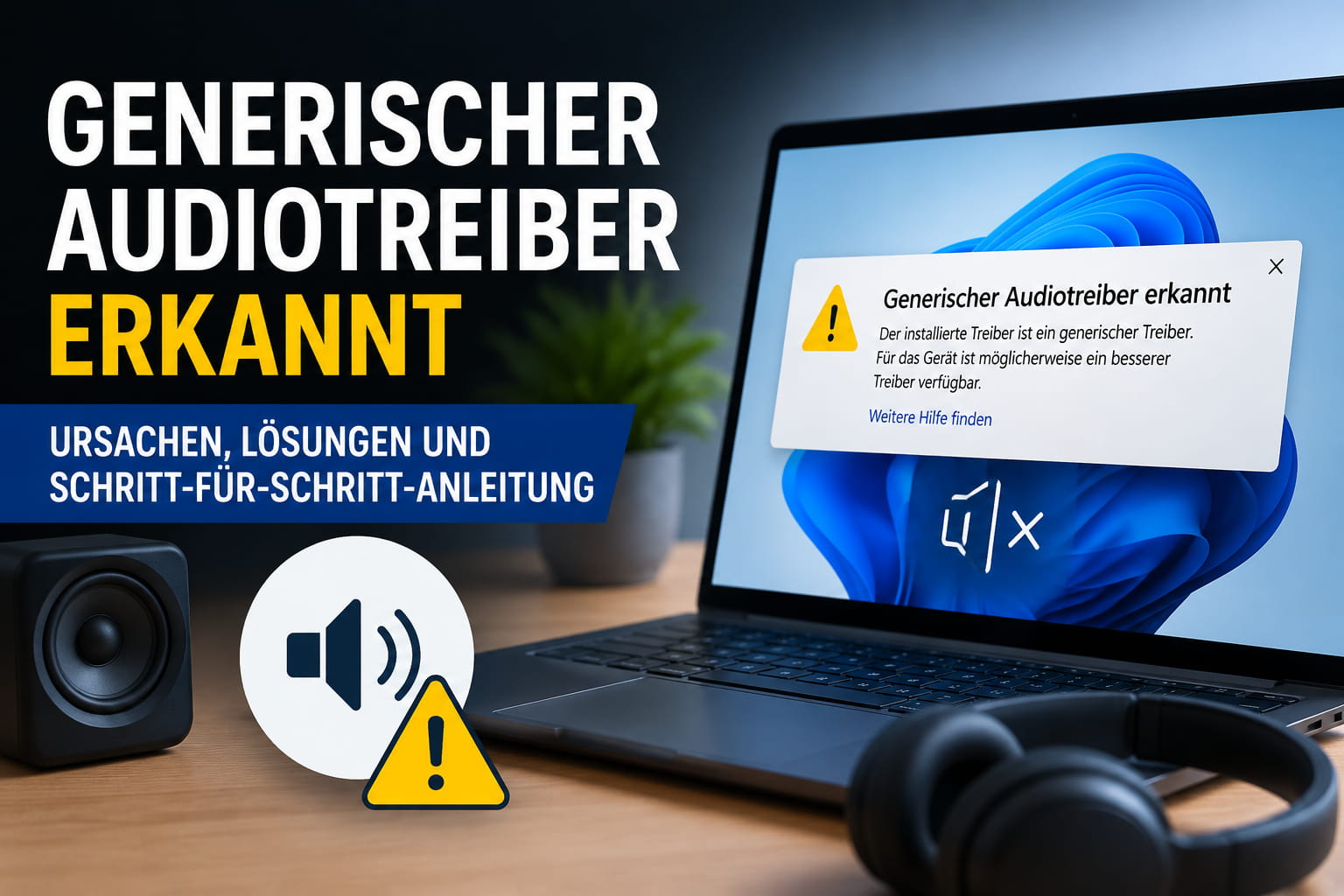 Generischer Audiotreiber erkannt? So bekommst du den Ton zurück