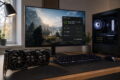 Gaming-PC mit Grafikkarte und Hinweis auf aktuellen Grafikkartentreiber
