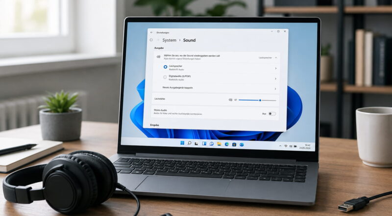 kopfhoerer windows erkannt Kopfhörer wird nicht erkannt unter Windows mit geöffneten Soundeinstellungen