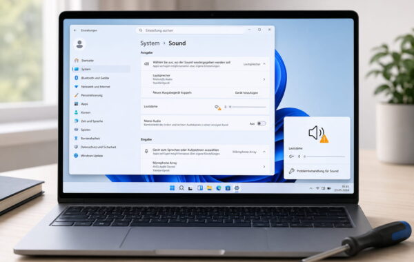 Windows Audio Dienst reagiert nicht: Soundproblem in Windows 11 beheben