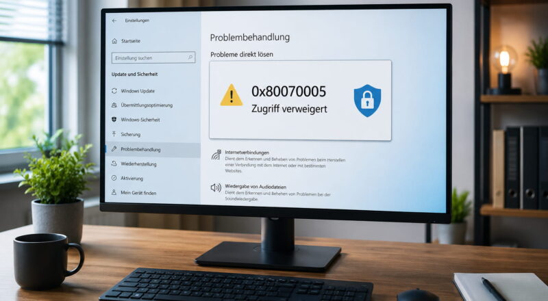 0x80070005 Zugriff verweigert in Windows beheben