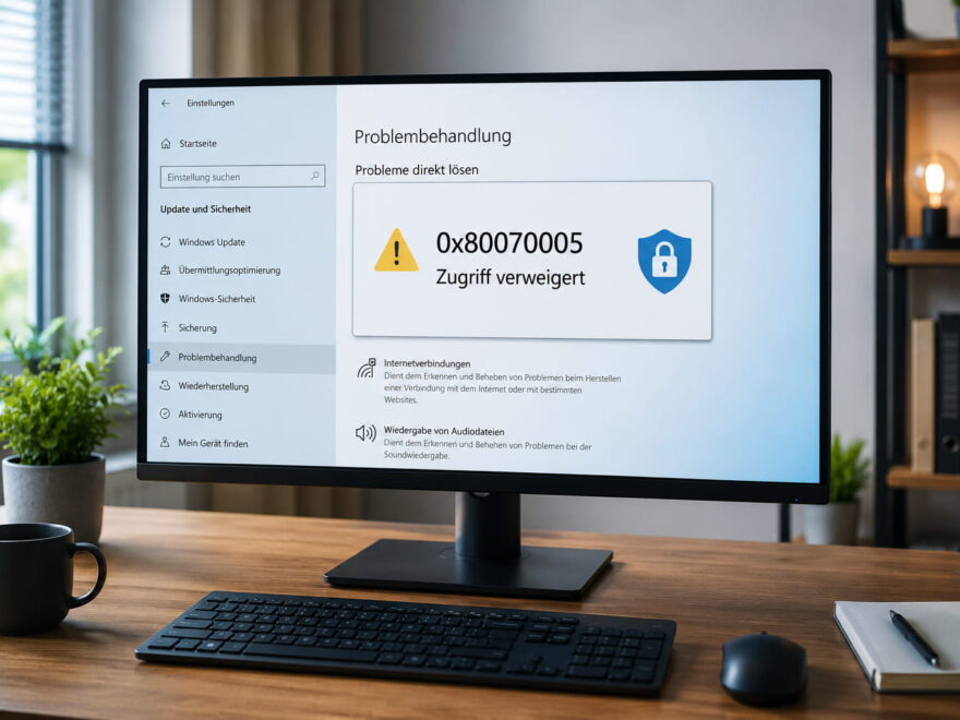 0x80070005 Zugriff verweigert in Windows beheben