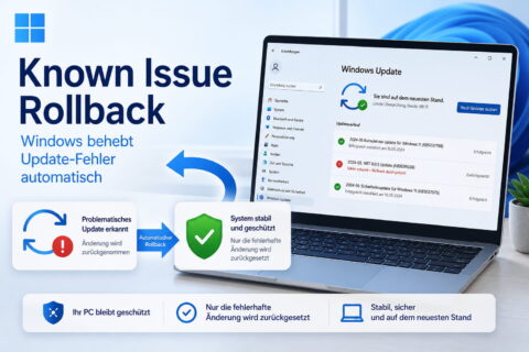 known issue rollback Known Issue Rollback behebt fehlerhafte Windows-Updates automatisch und setzt nur die problematische Änderung zurück