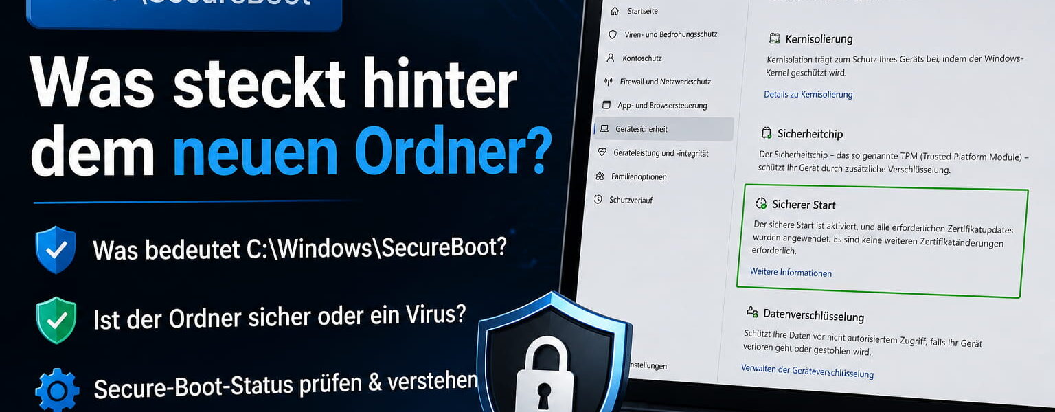 C:\Windows\SecureBoot und der Secure-Boot-Status in Windows 11 verständlich erklärt
