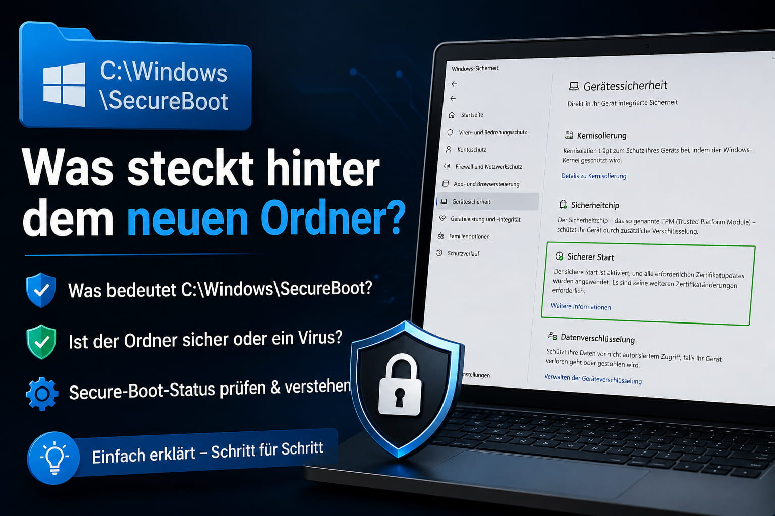 C:\Windows\SecureBoot: Was steckt hinter dem neuen Ordner?