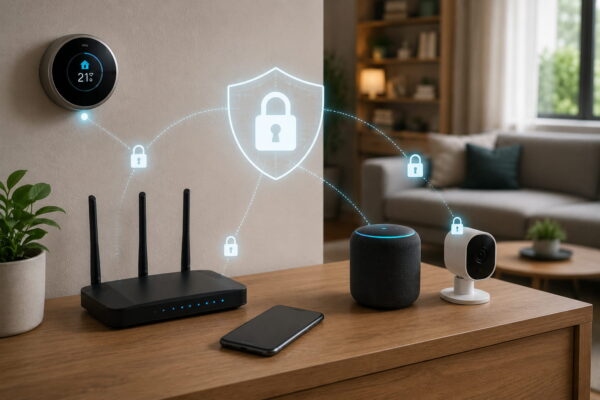 Datenschutz und Sicherheit in der vernetzten Welt mit Router und Smart-Home-Geräten