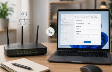DNS im Router oder PC einstellen im direkten Vergleich