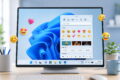 Emoji-Panel in Windows 11 mit Emojis, GIFs und Sonderzeichen