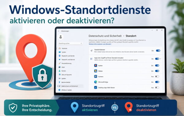 Windows-Standortdienste aktivieren oder deaktivieren