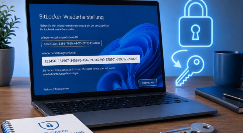 BitLocker-Wiederherstellungsschlüssel unter Windows 11 finden