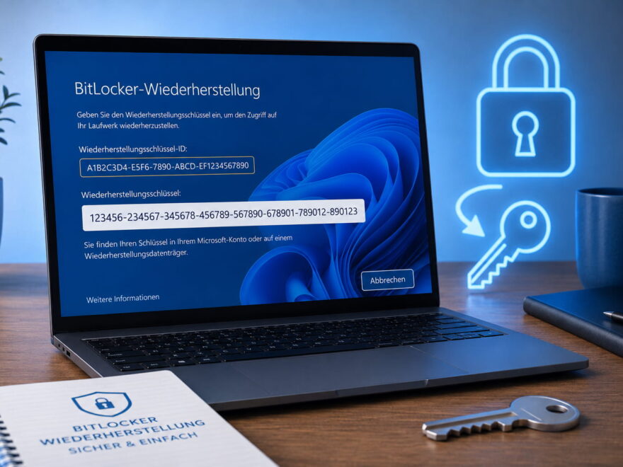 BitLocker-Wiederherstellungsschlüssel unter Windows 11 finden