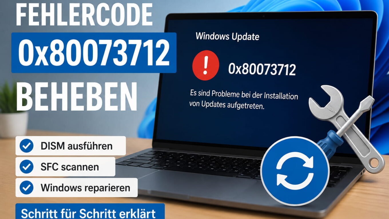 Fehlercode 0x80073712 bei Windows Update beheben