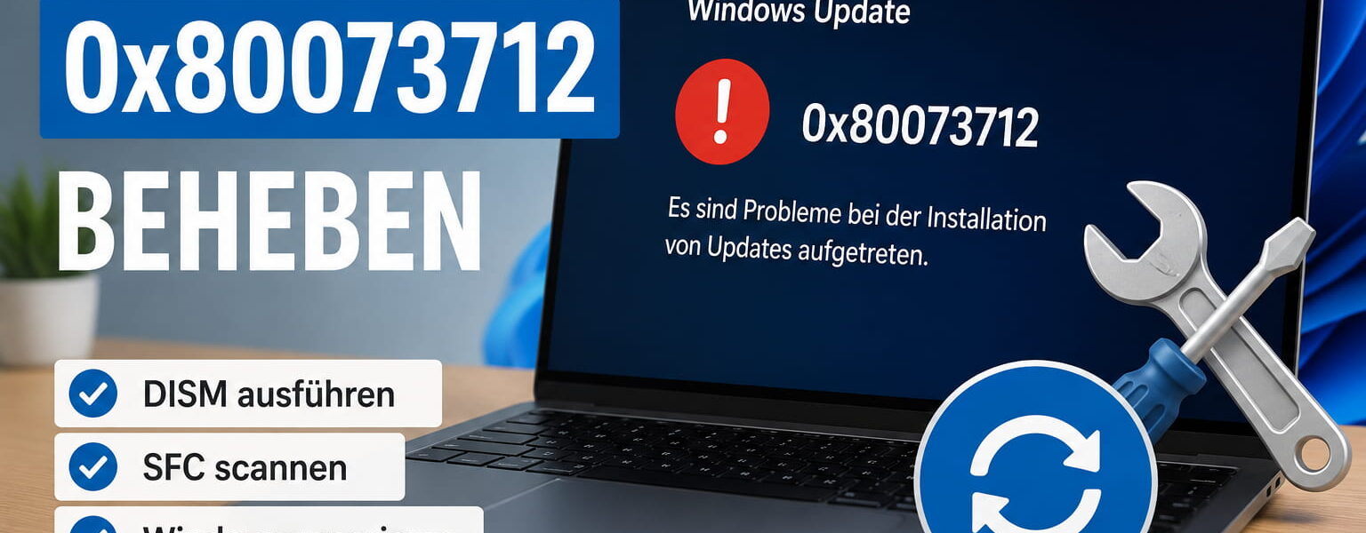 Fehlercode 0x80073712 bei Windows Update beheben