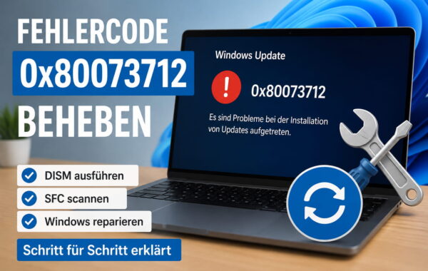 Fehlercode 0x80073712 bei Windows Update beheben