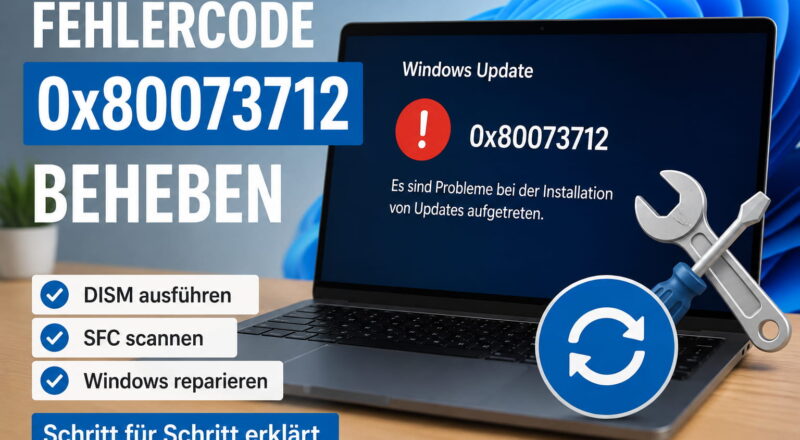 Fehlercode 0x80073712 bei Windows Update beheben
