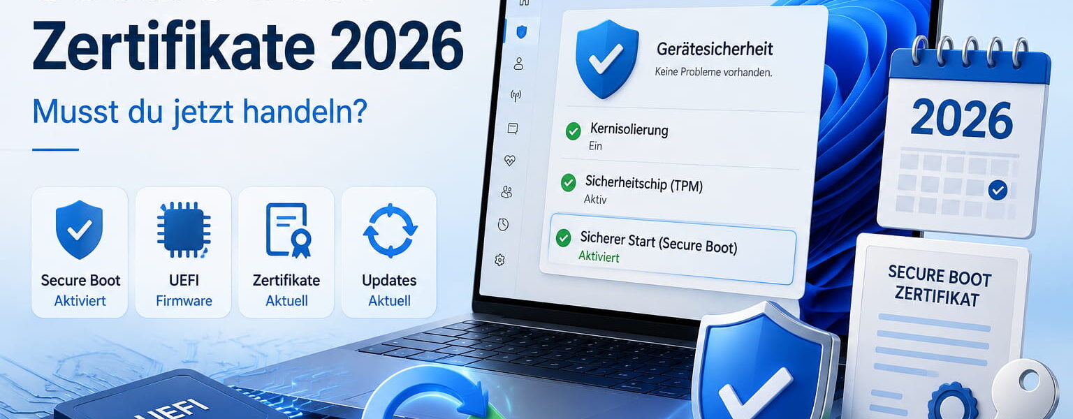 Secure Boot Zertifikate 2026 unter Windows 11