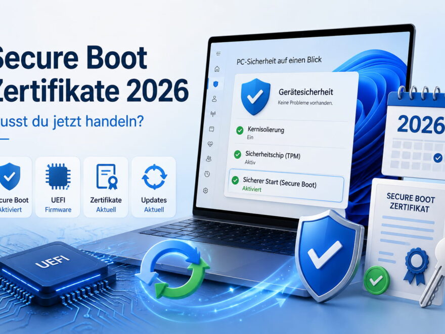 Secure Boot Zertifikate 2026 unter Windows 11