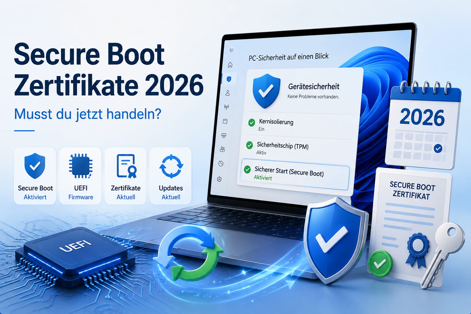 Secure Boot Zertifikate 2026 unter Windows 11