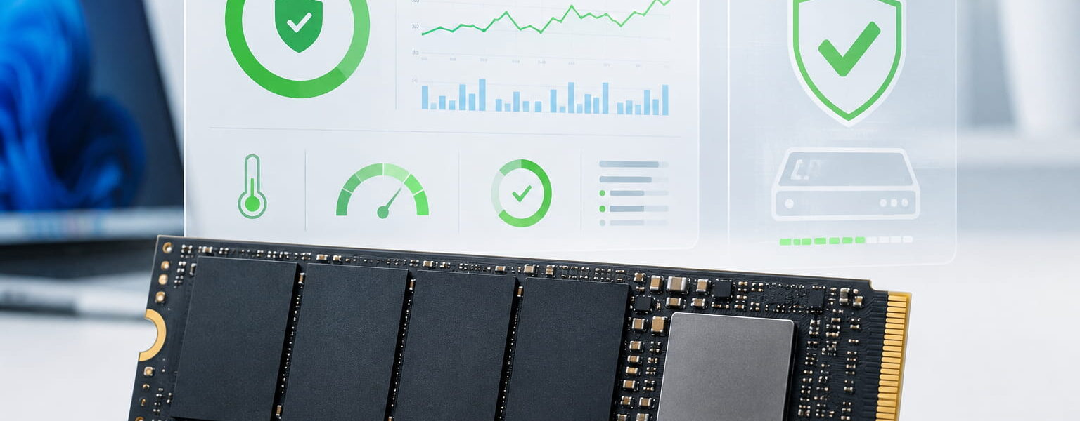 SSD-Gesundheit prüfen und Zustand einer NVMe-SSD überwachen