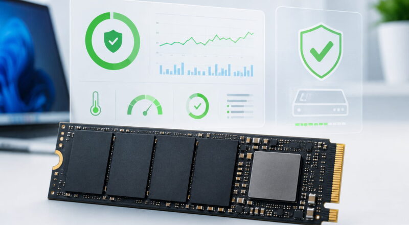 ssd gesundheit beitragsbild SSD-Gesundheit prüfen und Zustand einer NVMe-SSD überwachen