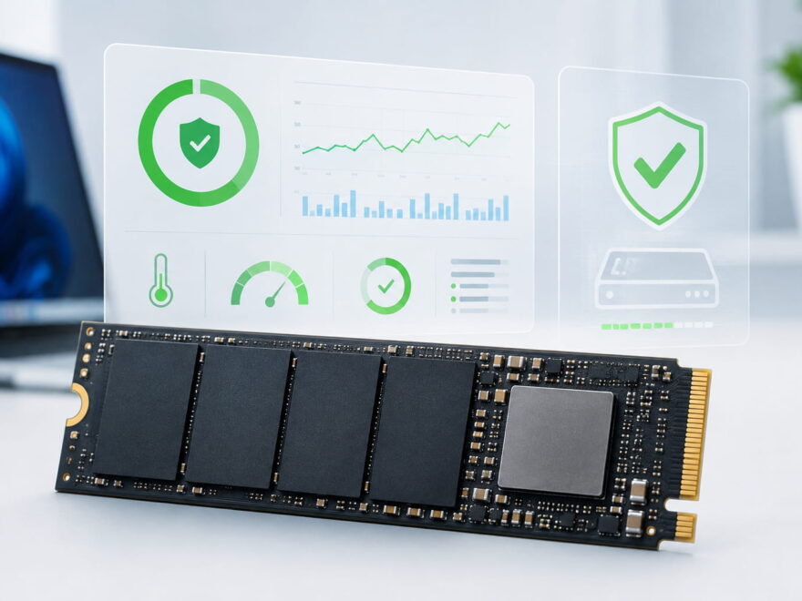 SSD-Gesundheit prüfen und Zustand einer NVMe-SSD überwachen