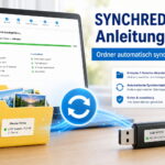 SYNCHREDIBLE Anleitung zum Synchronisieren eines Fotoordners mit einem USB-Stick