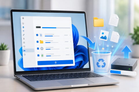 Temporäre Dateien löschen und Speicherplatz unter Windows 11 freigeben