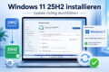 Beitragsbild zu Windows 11 25H2 installieren und Update richtig durchführen