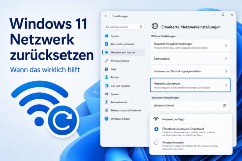 windows 11 netzwerk reset beitragsbild Windows 11 Netzwerk zurücksetzen mit Netzwerk- und Reset-Symbol
