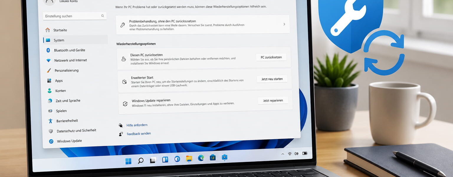 Windows 11 über Windows Update reparieren