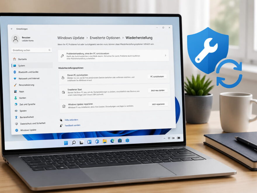 Windows 11 über Windows Update reparieren