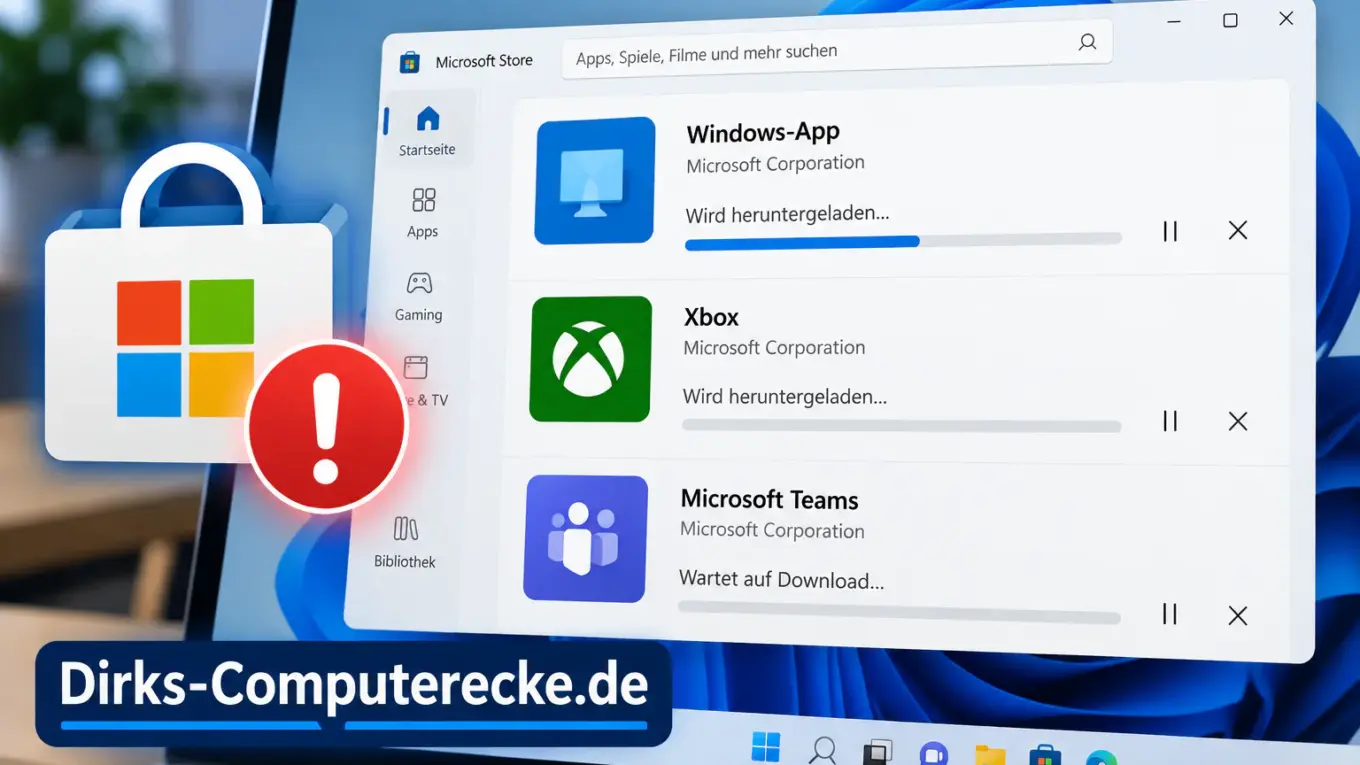 Microsoft Store lädt nicht unter Windows 11