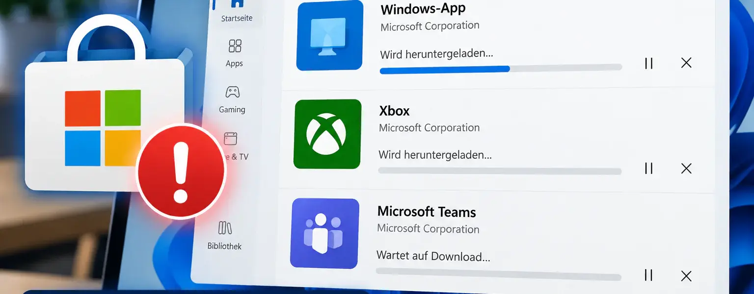 Microsoft Store lädt nicht unter Windows 11