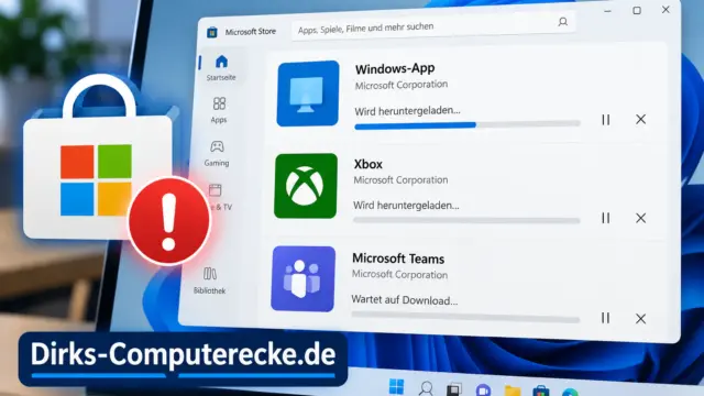 Microsoft Store lädt nicht unter Windows 11