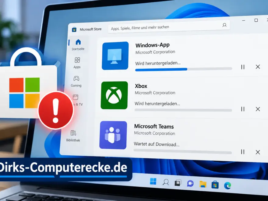 Microsoft Store lädt nicht unter Windows 11