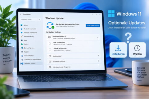 Optionale Updates in Windows 11 installieren oder abwarten