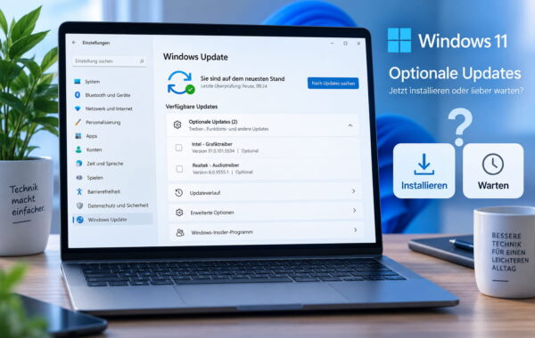Optionale Updates in Windows 11 installieren oder abwarten